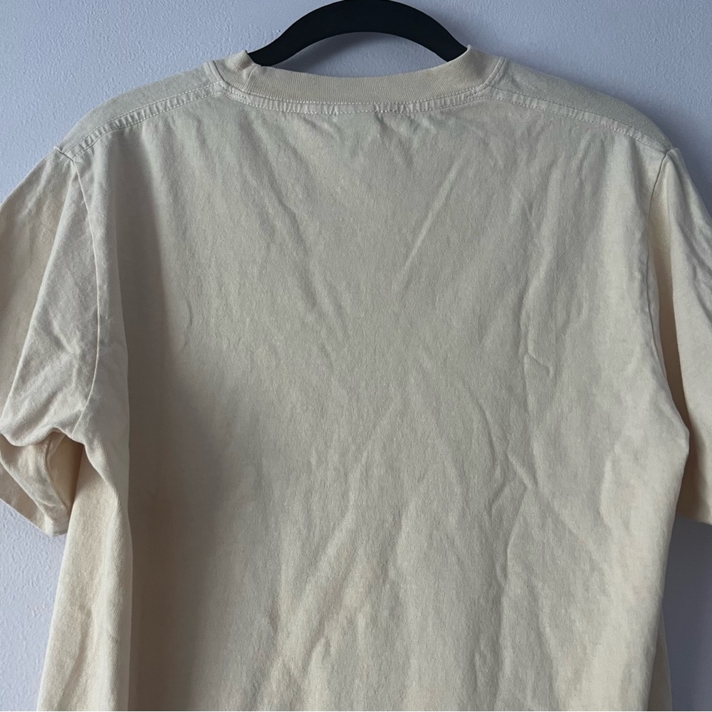 Sporty & Rich Minimalist Classic Tee Bone XS - Picture 5 of 8